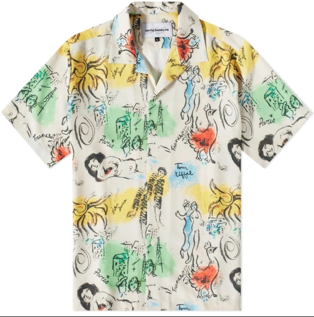 Carne Bollente Midnight In Paris Vacation Shirt